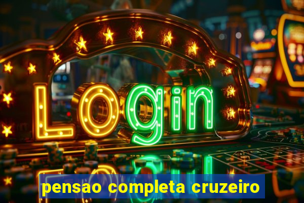 pensao completa cruzeiro